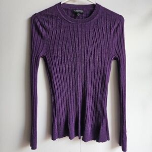 Banana Republic 100% Merino Wool Ribbed Sweater in Women's S